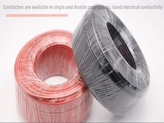 Solar Cables 4mm2 6mm2 TUV Approval for Solar Power System 