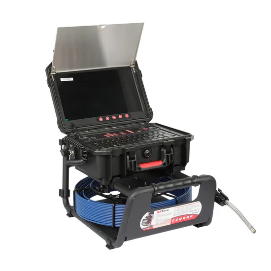 50m Cable Reel with 12.8mm Plumbing Camera for Commercial and Residential Pipelines 