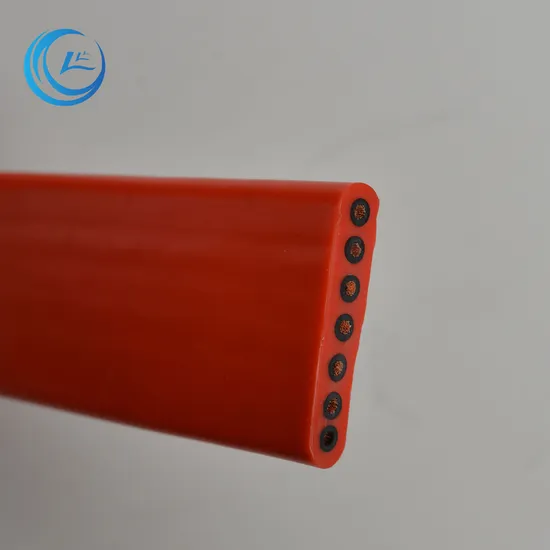 Flat Crane Cable Overhead Driving Copper Core Tvvb 0.5*2c Electric Elevator 