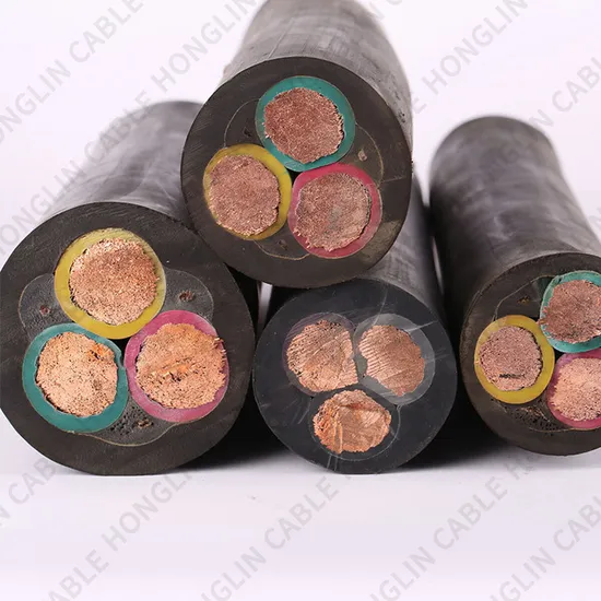 Factory Price Underwater Electric Cable Durable Double Insulated Stranded Conductor Portable Core Soft Rubber Power Cable 
