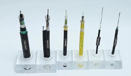 Underwater or Direct Buried GYTS33 Optical Fiber Cable with Steel Tape 