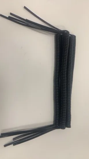 Super Flexible Multicore Cables PUR Sheathed Electric Power Cable Wire Spiral Cable 