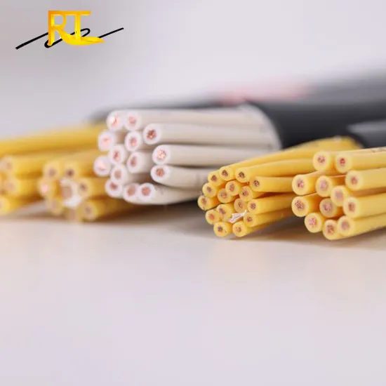 High Torsion Resistance Flexible PUR Sheath Shielded Robot Power and Control Cable 