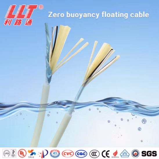 Excellent Flexibility and Tensile Strength Rov Floating Cables, Rov Tether, Aquarium Facilities as Well as Marine Applications