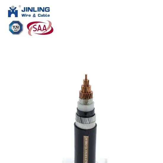 1c*300mm2 Copper Electrical Cable 0.6 1kv TUV CE Resistant Flexible Power Cable 